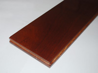 Cherry wood flooring